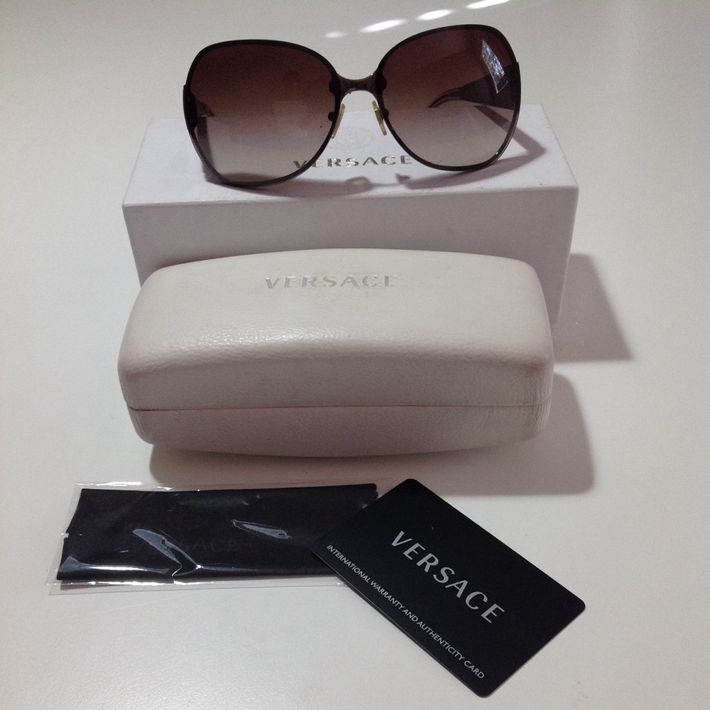 Versace sunglasses.